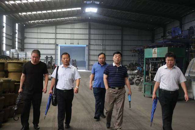新兴铸管股份来隆考察